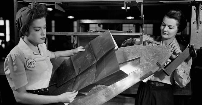 Donne e lavoro fabbrica anni 60